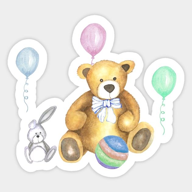 des ballons' Sticker