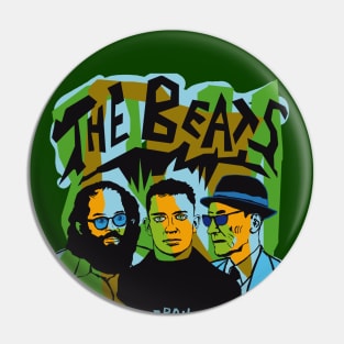 The Beats: Ginsberg. Kerouac, Burroughs ver. 2 Pin