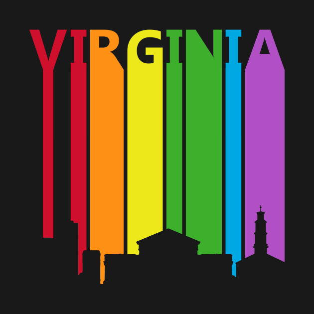 Discover Virginia LGBT Gay Pride - Virginia - T-Shirt