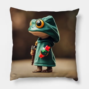 Frog Toy Pillow