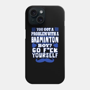 Badminton Racket Sports Gift Birdy Double Phone Case