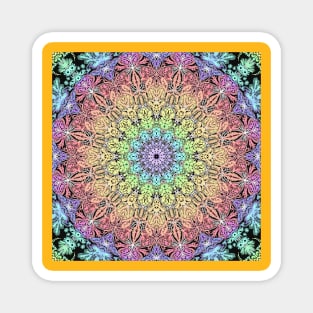 PASTEL MANDALA Magnet