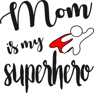 Mom is my Superhero - gift for mom Magnet