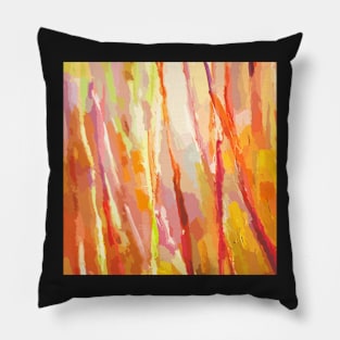 Orange Forest Pillow