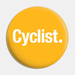 Cyclist. Pin