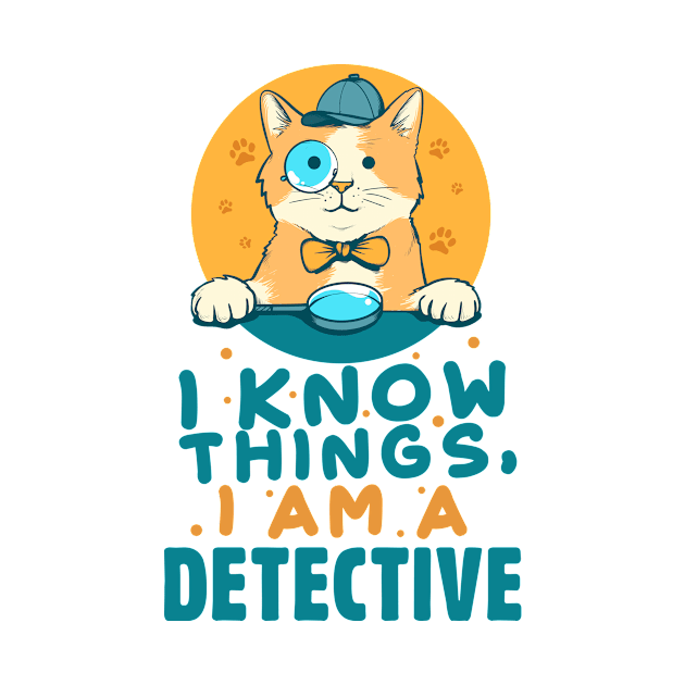 I Know Things, I am a Detective by simplecreatives