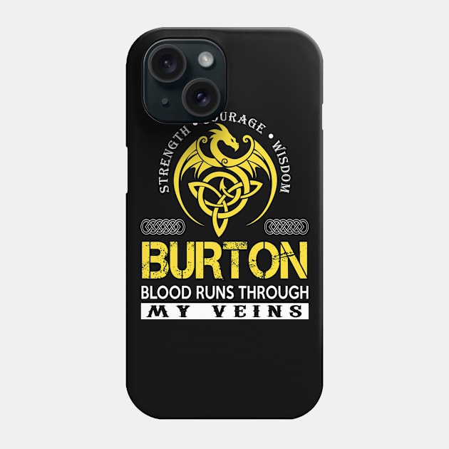 BURTON Phone Case by isaiaserwin