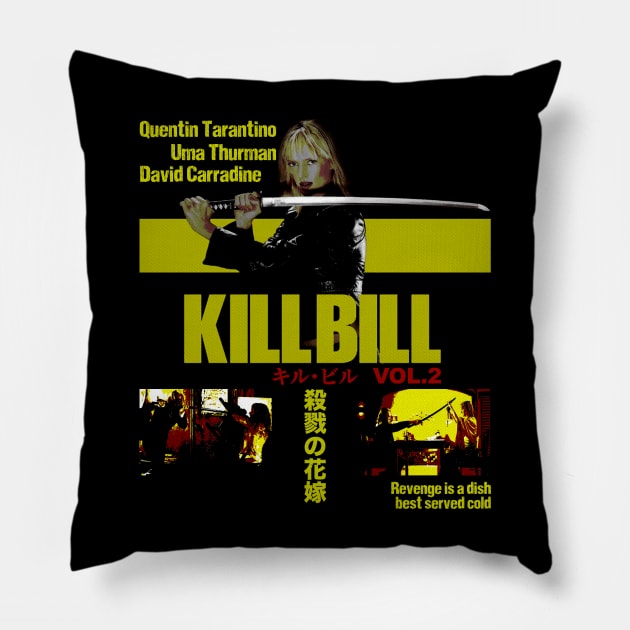 キル・ビル Vol.2, KillBill - Volume II Pillow by Chairrera