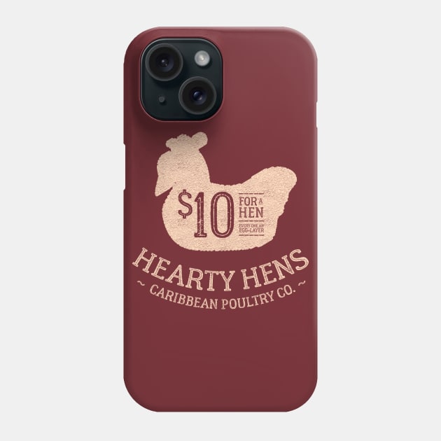 Hearty Hens Phone Case by Heyday Threads