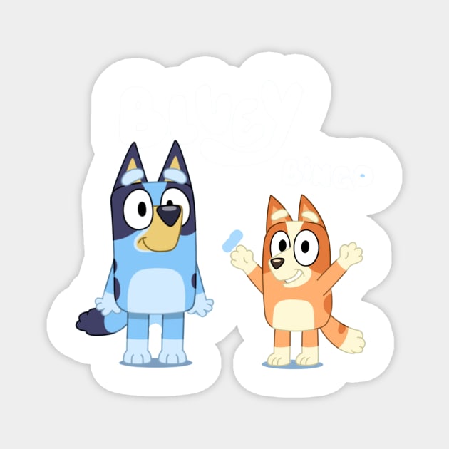 Bluey & Bingo Magnet by Inspire Gift