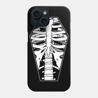 Ribcage Coffin Phone Case