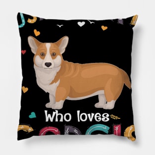 Just A Girl Who Loves Corgi (75) Pillow