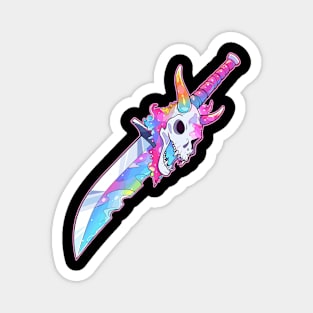 Techno Party Rainbow EDM Rave Magnet