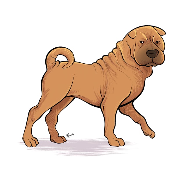 Shar Pei by mariamar