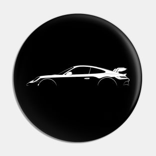 Porsche 911 GT3 (992) Silhouette Pin