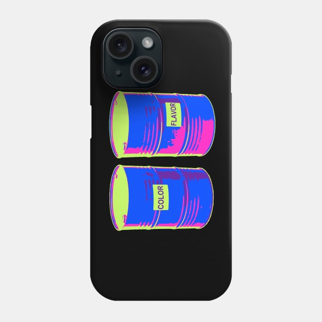 Color & Flavor (Brite) Phone Case by Durvin