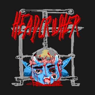 Headcrusher MegaDeth Horror Gore Pixelart T-Shirt