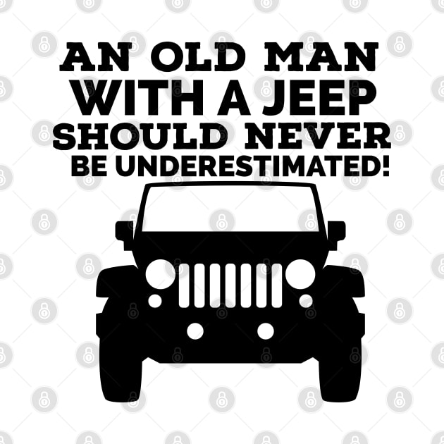 An old man with a jeep should never be underestimated! by mksjr