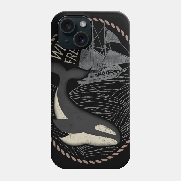 Orca Whale - Wild and Free Animal Ocean Phone Case by mybeautypets