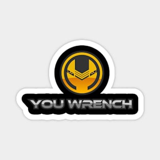 You Wrench Logo Magnet