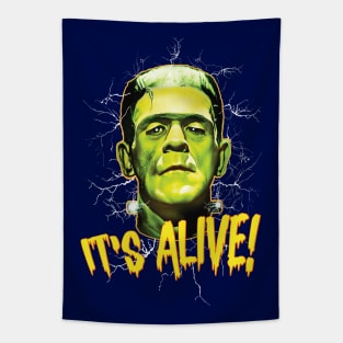 Frankenstein's It's Alive Design Tapestry