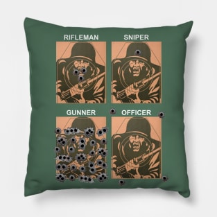 So Shoot Me! How each Army Rank Shoots Pillow