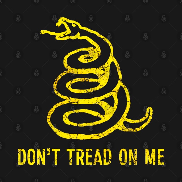 Don't Tread on Me Reto Vintage by Mr.FansArt