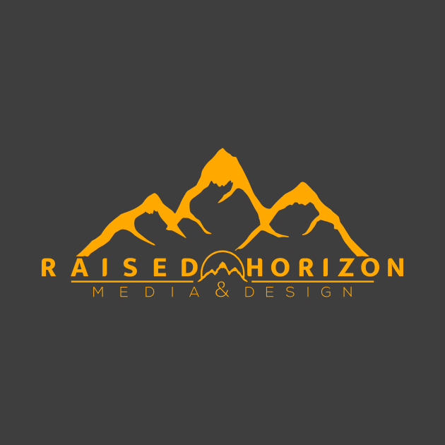 Raised Horizon Media & Design Logo Shirt by RaisedHorizon