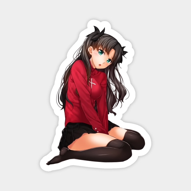 Tohsaka Rin Magnet by Venandeu