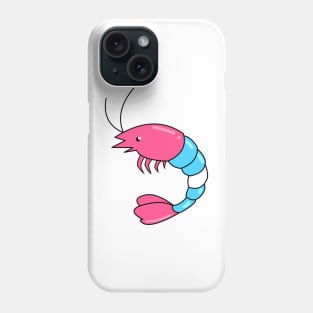 Pride Shrimp Transgender Phone Case