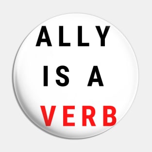 ally is a verb Pin