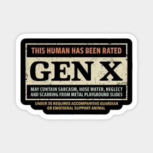 Rated Gen X Magnet