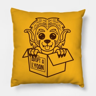 Adopt a Lycan (Lineal) Pillow