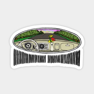 Oval Window Cruise Magnet