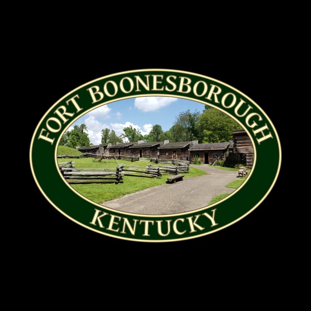 Historic 18th Century Fort Boonesborough in Kentucky by GentleSeas