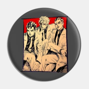 Anime JoJo's Bizarre Adventure Kira Yoshikage Metal Badge Button Brooch Pin  Medal Souvenir Cosplay Collection Bag