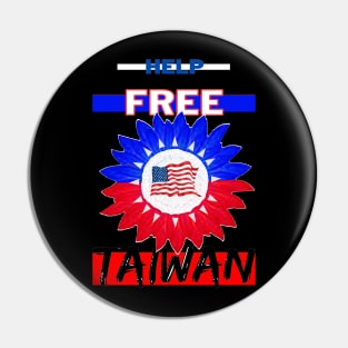 Help free taiwan from opression Pin