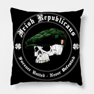 irish republican beer Pillow