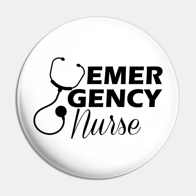 ER Nurse - Emergency Nurse Pin by KC Happy Shop