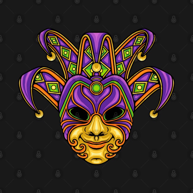 Venetian Jester Mask by Stayhoom