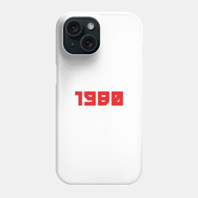 1980 Phone Case by BadBox