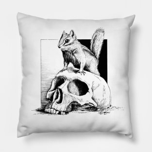 Scurry Skull Pillow