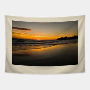 Super September Seaton Sluice Sunrise Tapestry