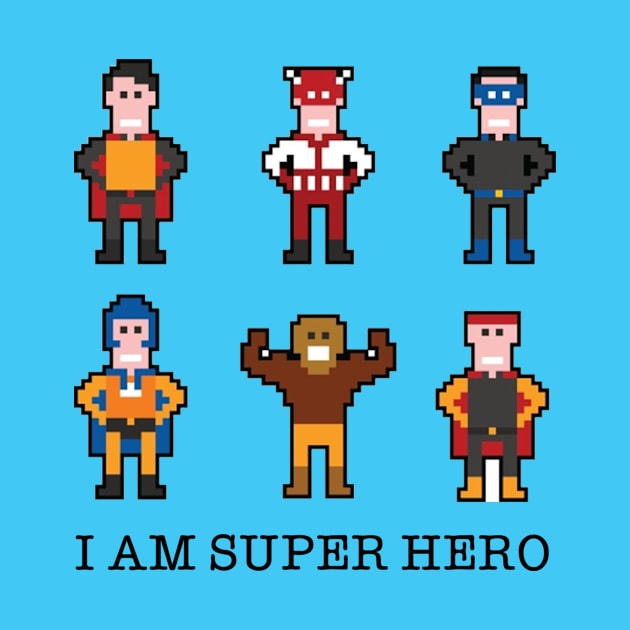 i am super hero by CHAYOTT