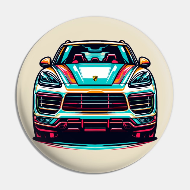Porsche Cayenne Pin by Vehicles-Art