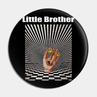 Illuminati Hand Of Little Brother Pin