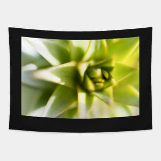 Lime green Lily bud Tapestry