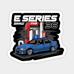 E SERIES 36 BMW Magnet