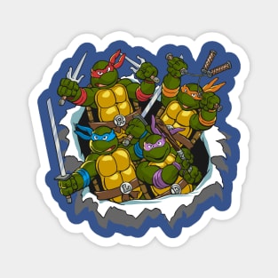 They are the amazing and incredible Teenage Mutant Ninja Turtles Magnet