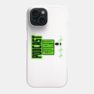 Podcast Guru Design for Podcast Lovers Phone Case